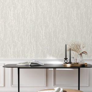 Urban Chic Metallic Accent Modern Abstract Wallpaper