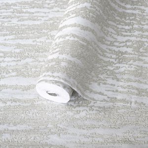 Urban Chic Metallic Accent Modern Abstract Wallpaper