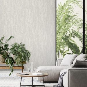 Urban Chic Metallic Accent Modern Abstract Wallpaper