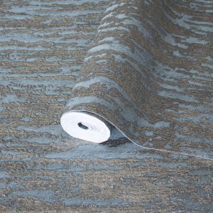 Urban Chic Metallic Accent Modern Abstract Wallpaper