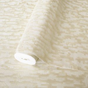 Abstract Metallic Accents Glam Solid Color Wallpaper