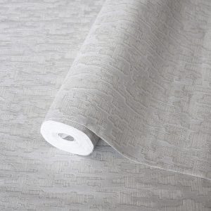 Abstract Metallic Accents Glam Solid Color Wallpaper
