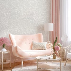 Asymmetrical Design Shimmering Geometric Shapes Wallpaper