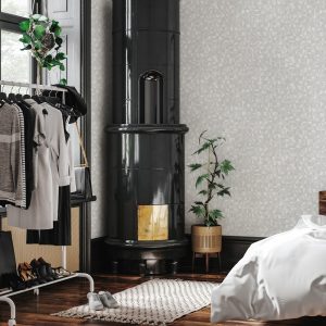 Asymmetrical Design Shimmering Geometric Shapes Wallpaper