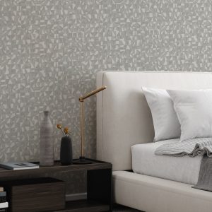 Asymmetrical Design Shimmering Geometric Shapes Wallpaper