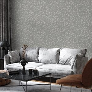 Asymmetrical Design Shimmering Geometric Shapes Wallpaper