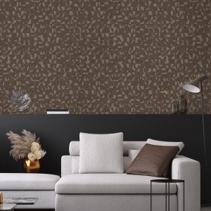Asymmetrical Design Shimmering Geometric Shapes Wallpaper