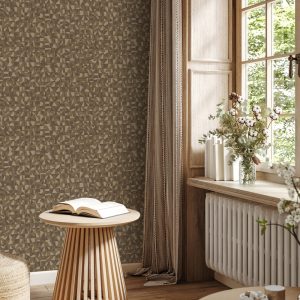 Asymmetrical Design Shimmering Geometric Shapes Wallpaper