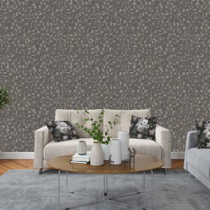 Asymmetrical Design Shimmering Geometric Shapes Wallpaper