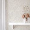 Shiny Rustic Aged Distressed Metallic Wallpaper